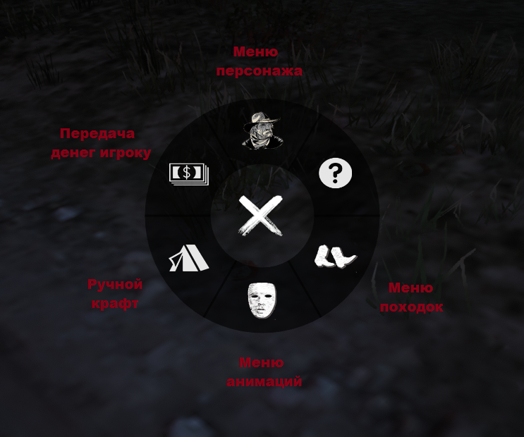 Меню Х